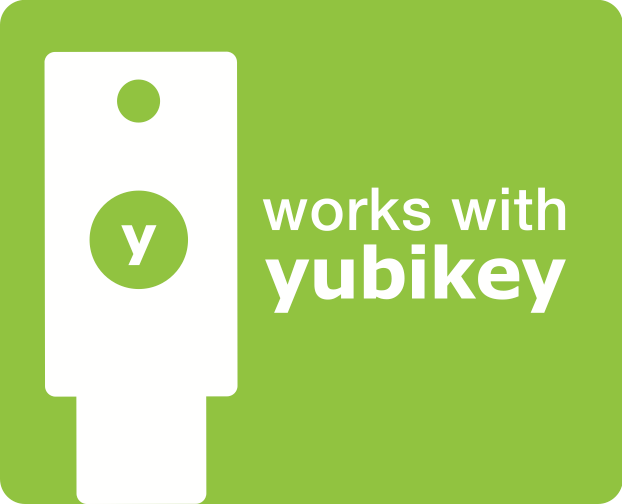 Works with YubiKey